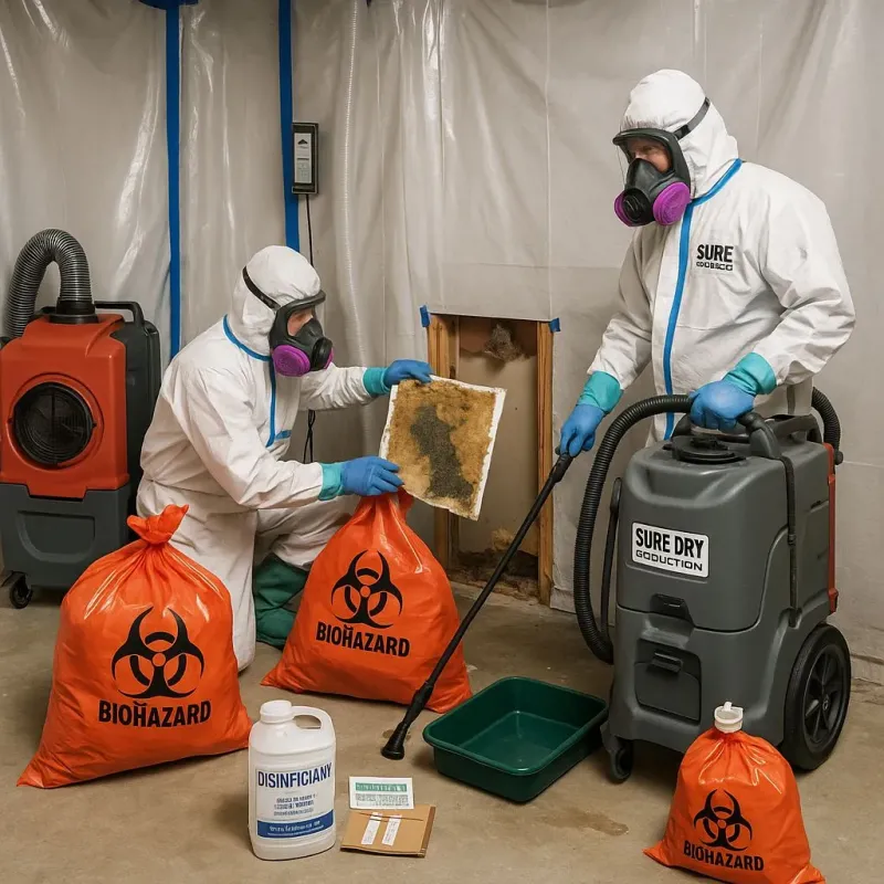 Contaminated Water Handling Protocols process in North Liberty, IN